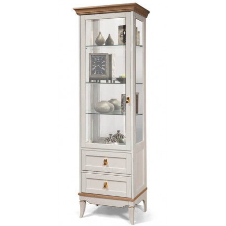 Шкаф с витриной Тельма ГМ 6506-01