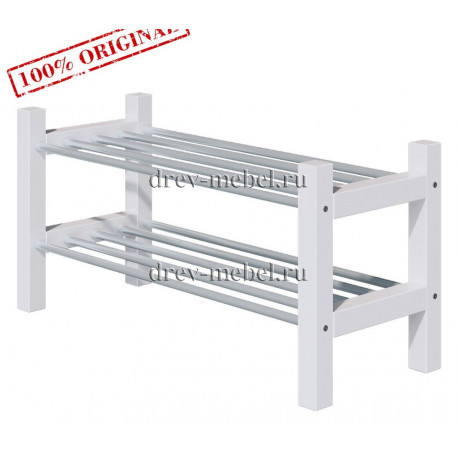 Скамья 85 в прихожую IKEA Style, цвет белый
