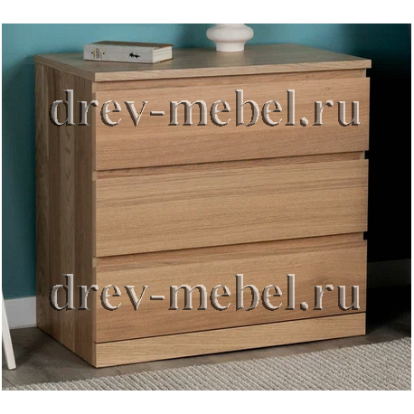 Комод Verino Prime 3 ящика (шпон дуба)