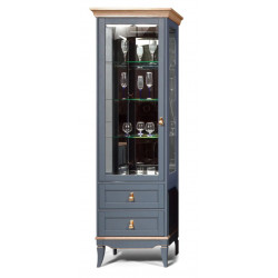 Шкаф с витриной Тельма ГМ 6506-01 капри