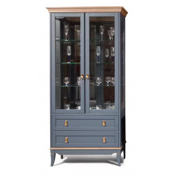 Шкаф с витриной Тельма ГМ 6507 капри