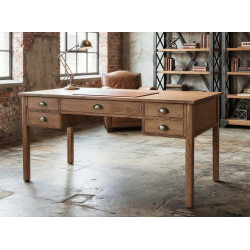 Стол письменный из массива дуба Oak 10-2