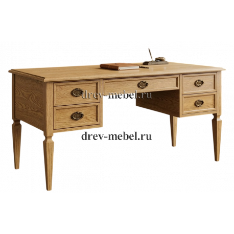 Стол письменный из массива дуба Oak 10-5